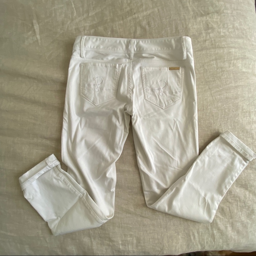 Lily Pulitzer Worth Skinny White Pant🤍